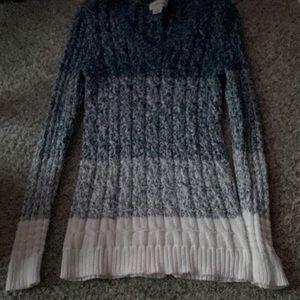 Liz Claiborne, Medium, blue and white